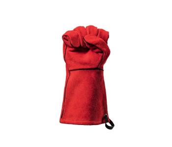 Feuermeister - Grillhandschuhe Leder Rot Gr. 8 (Paar)
