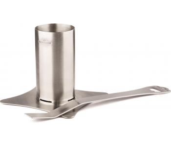 Napoleon - Edelstahl-Hähnchen-Halterung mit abnehmbarem Griff