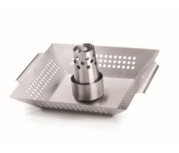 Napoleon - Edelstahl Geflügelhalter und Wok