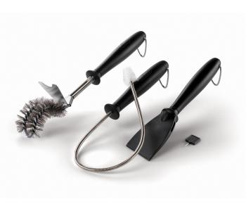 Napoleon - 3-tlg. Grillkammer-Reinigungsset m. Bürste u. Schaber