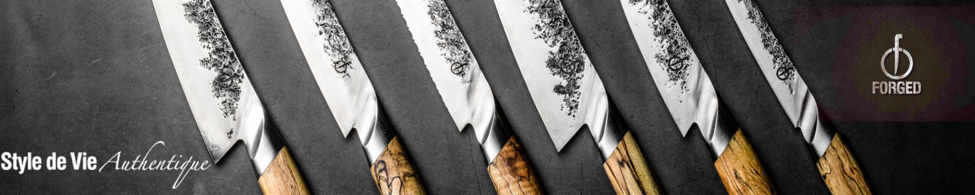 Forged - Lederhülle Brotmesser