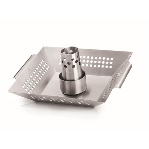 Napoleon - Edelstahl Geflügelhalter und Wok