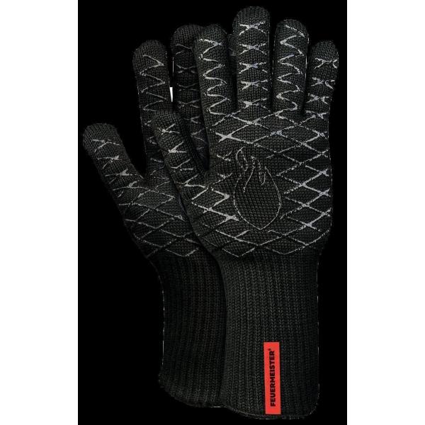Feuermeister - Grillhandschuhe Aramid schwarz Gr. 8 (Paar)
