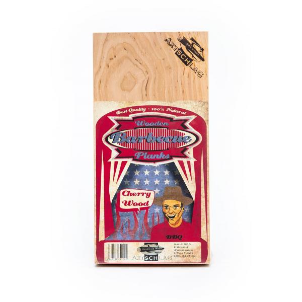 Axtschlag - Räucherbrett Kirsche - 3 Stück