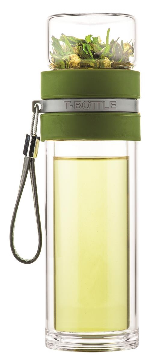 T-BOTTLE Teeflasche Waldgrün