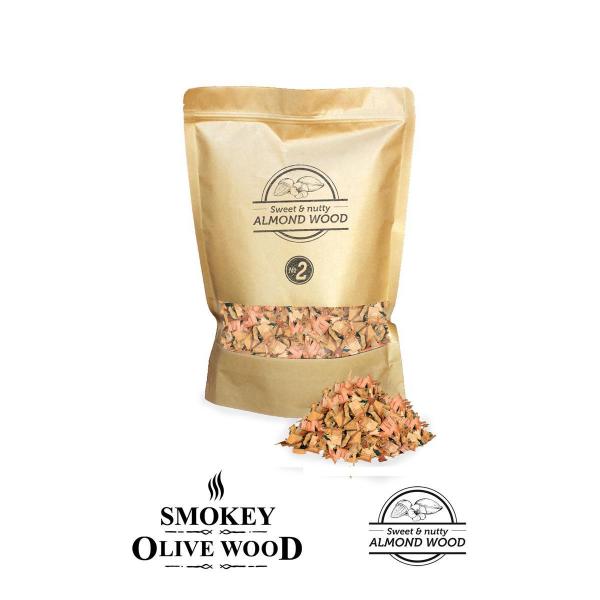 Smokey Olive Wood - Chips Mandel 1,7L