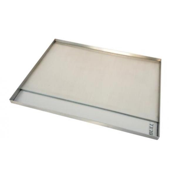 Bull - Planchaplatte Edelstahl