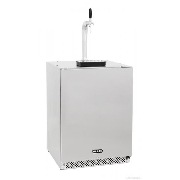 Bull - Premium Fasskühlschank mit Zapfhahn-Set