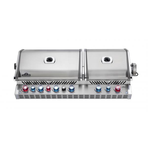 Napoleon - Prestige PRO 825, Edelstahl, Einbaugrill, inkl. Drehspieß