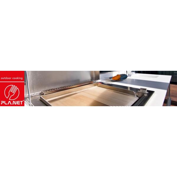 Pla.net - Oasi Serie - Einbau Plancha 55 glatt