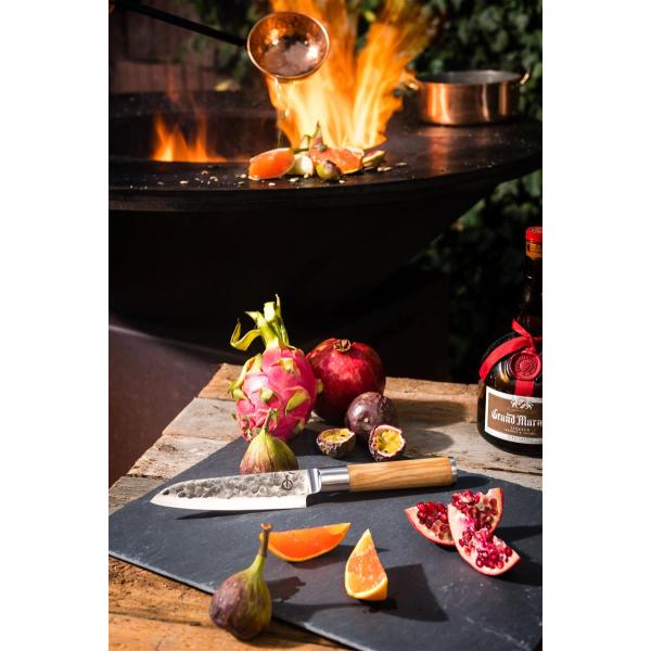 Forged - Olive Santoku 14cm