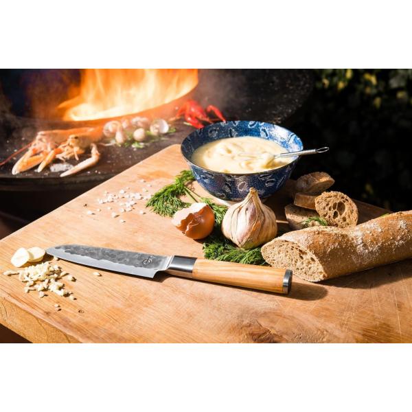 Forged - Olive Santoku 14cm