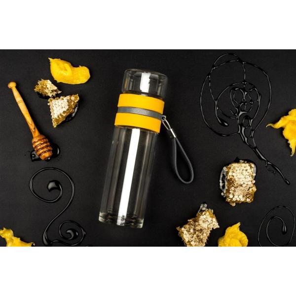 T-BOTTLE Teeflasche Honig-Gelb